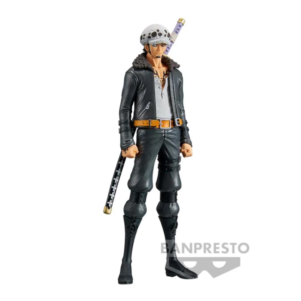 Banpresto - Figurine Trafalgar One Piece Film Rouge, Dxf The Grandline Men Volume 10, 17 cm, BP19283, Multicolore Banpresto - Figurine Trafalgar One Piece Film Rouge, Dxf The Grandline Men Volume 10, 17 cm, BP19283, Multicolore
